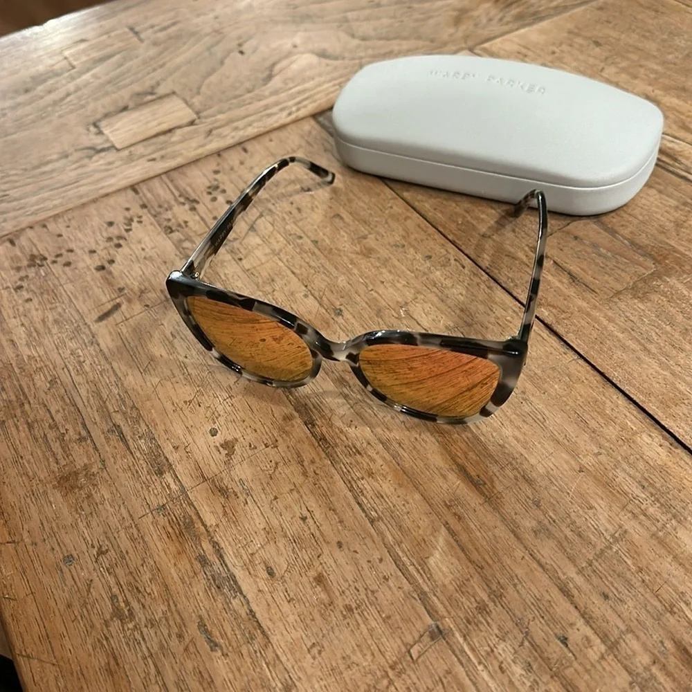 Warby Parker Cat Eye Sunglasses Women Tortoise Phoebe FRAMES ONLY